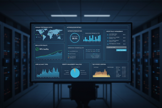 Directory services dashboard