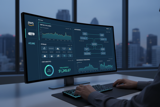Cloud infrastructure management dashboard