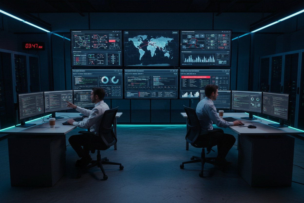 Support team monitoring infrastructure