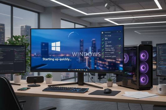 Optimized workstation with fast startup