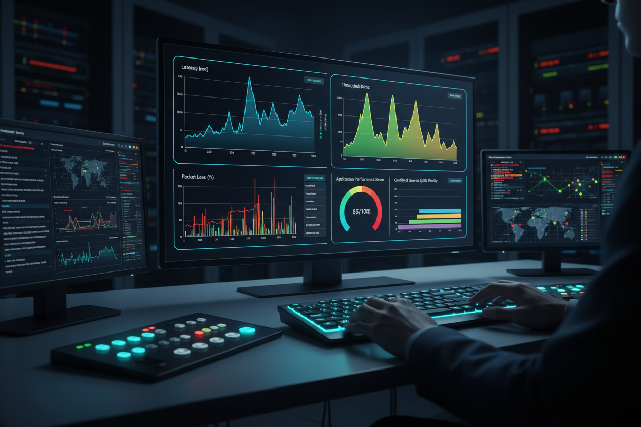 Performance analytics console