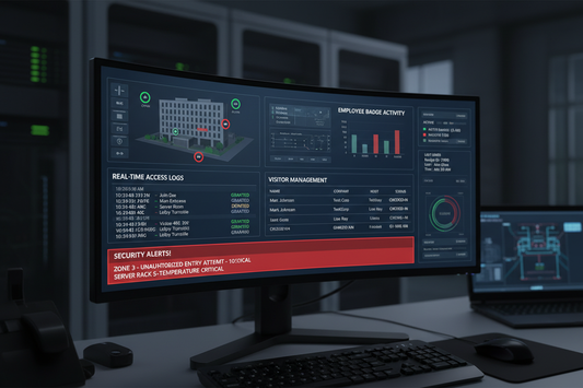 Access control management dashboard