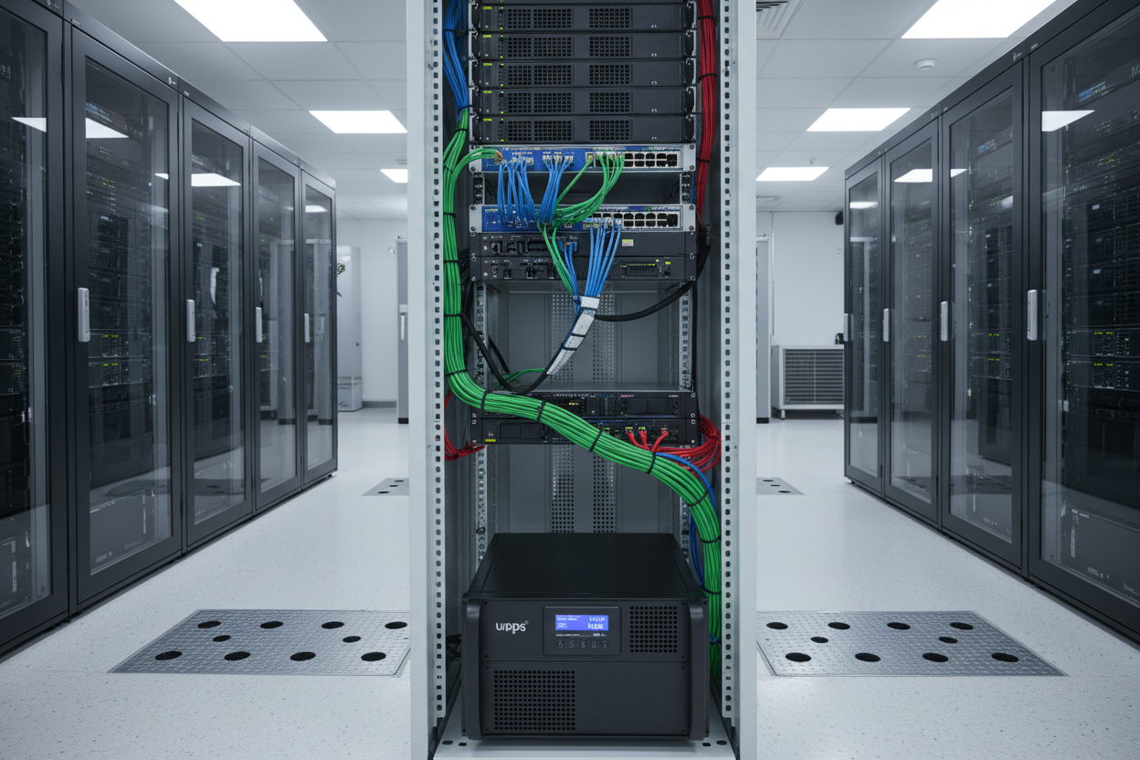 UPS Installed in Server Rack