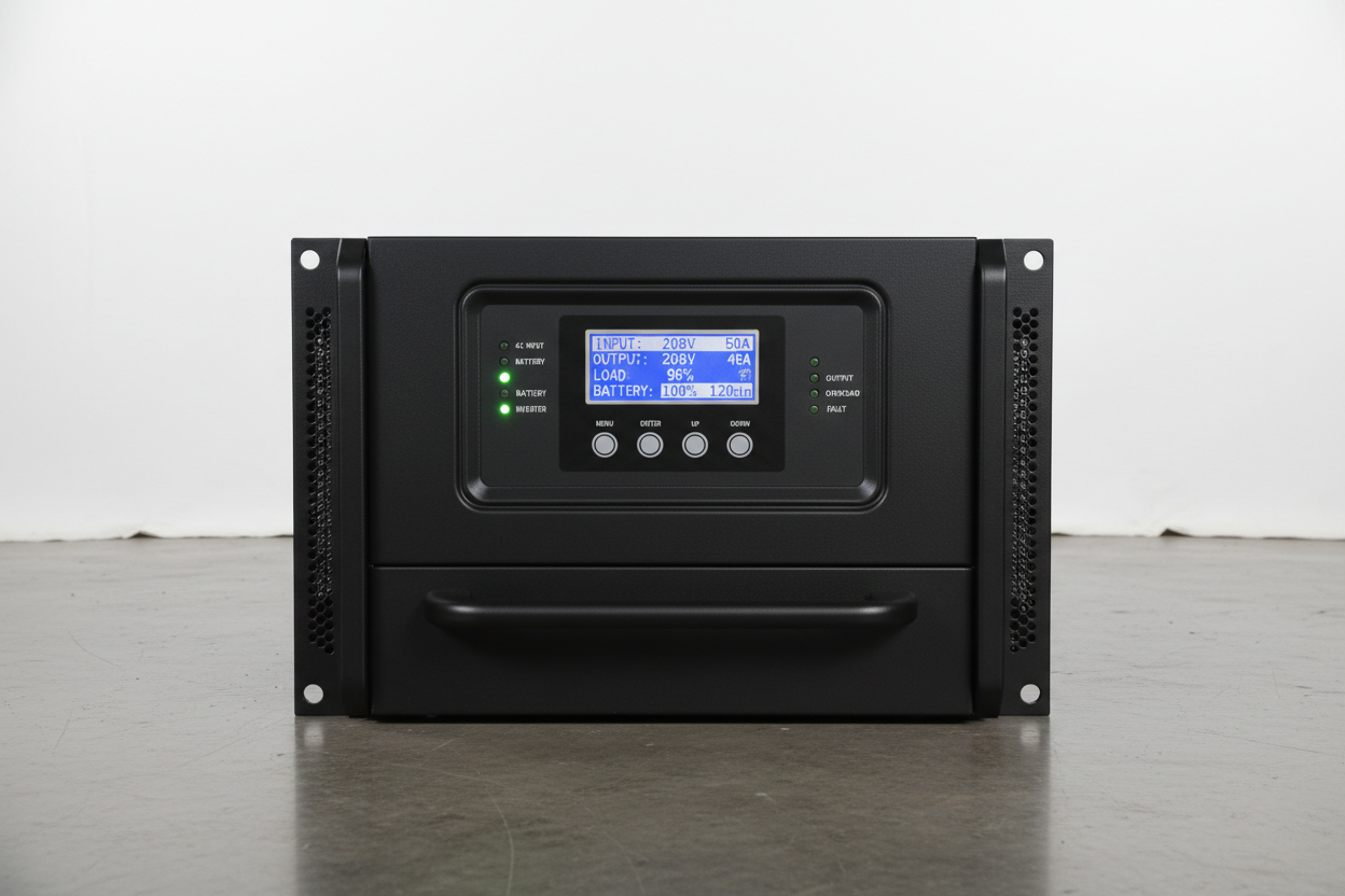 Commercial-Grade UPS 5kVA Front View